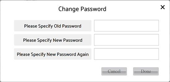 Change login password of Visual LVM Remote
